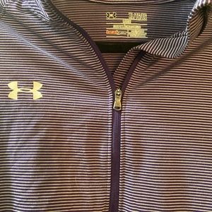 Under armor zip long sleeve
